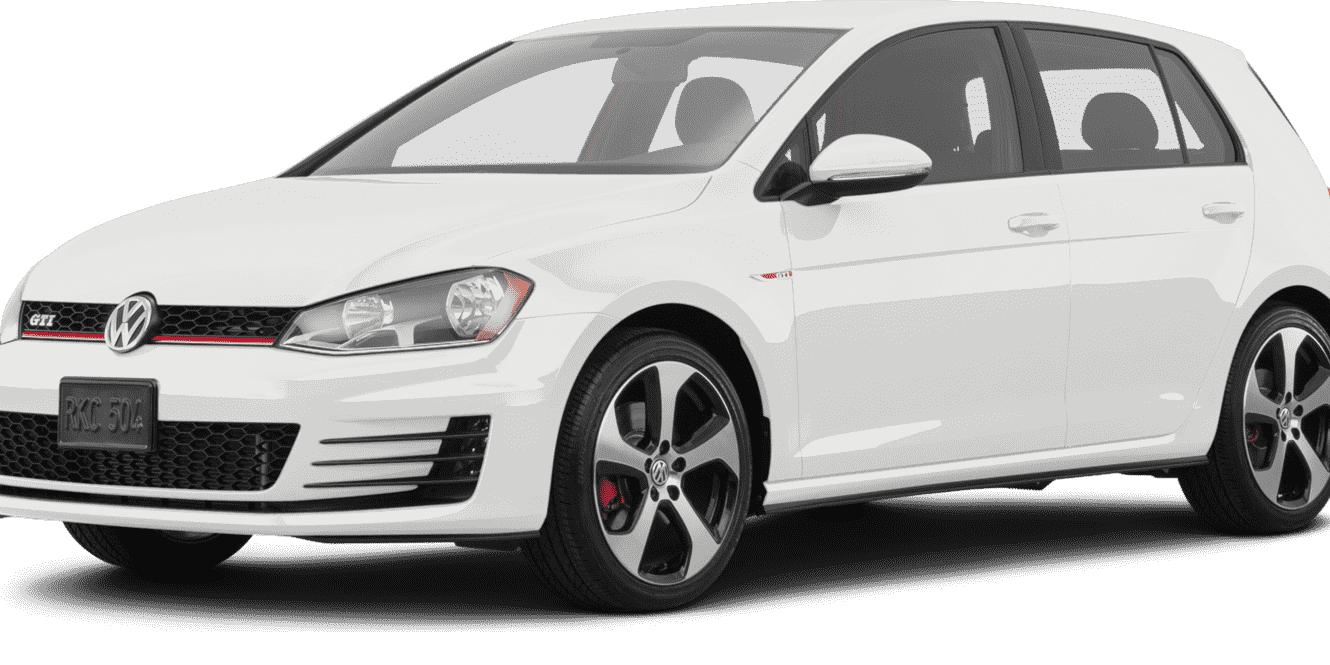 VOLKSWAGEN GOLF GTI 2017 3VW4T7AU8HM075375 image